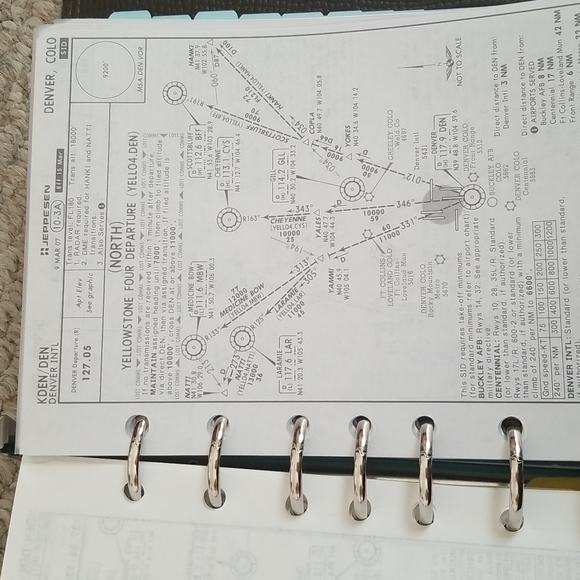 Vintage Jeppesen Airway Manual Central US Airports - Picture 2 of 6